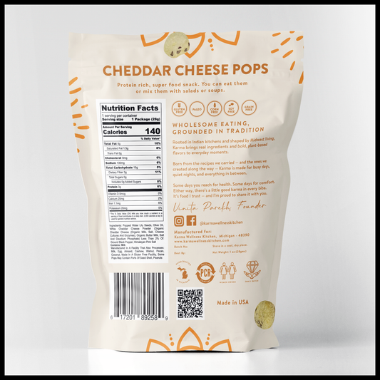 White Cheddar Cheese Karma Pops