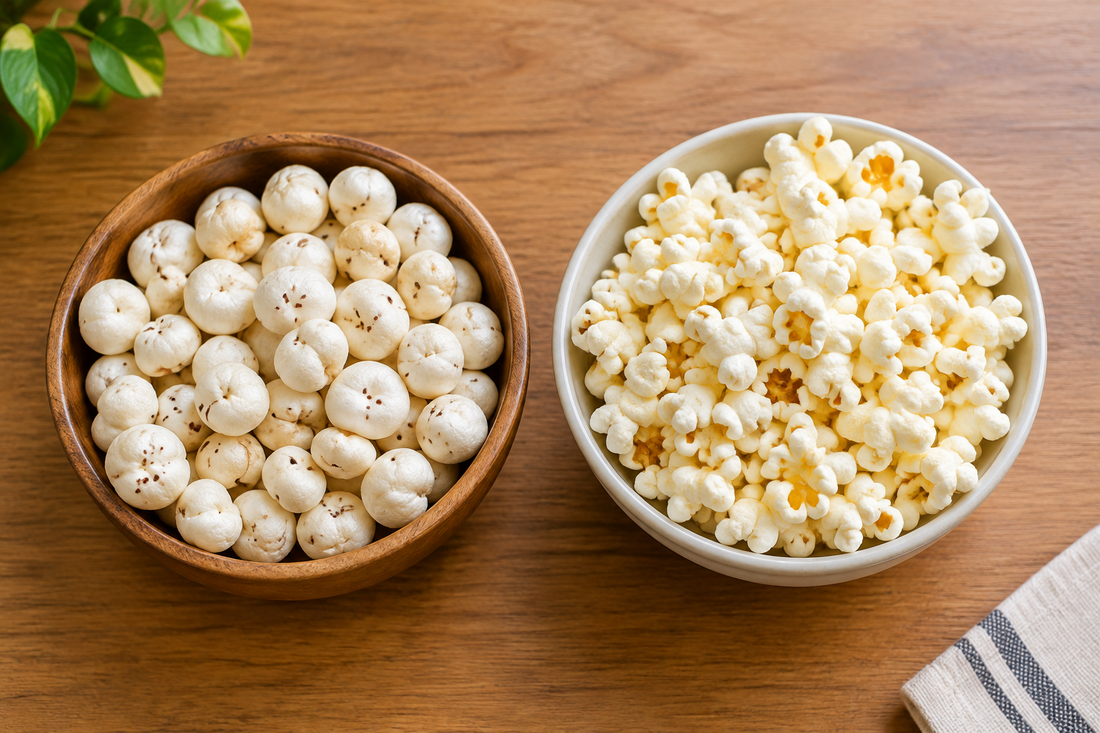 Makhana vs. Popcorn: Which Crunchy Snack Is Right for You?