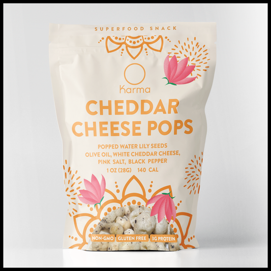 White Cheddar Cheese Karma Pops (Case)- Store