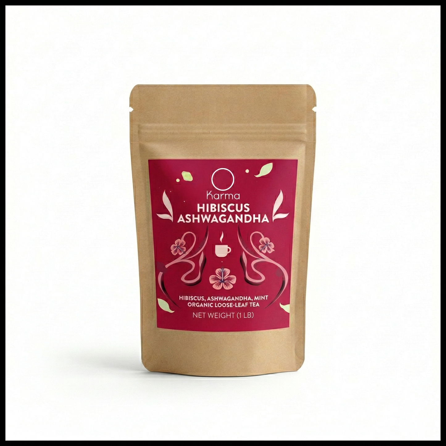 Karma Hibiscus Mint Ashwagandha Tea