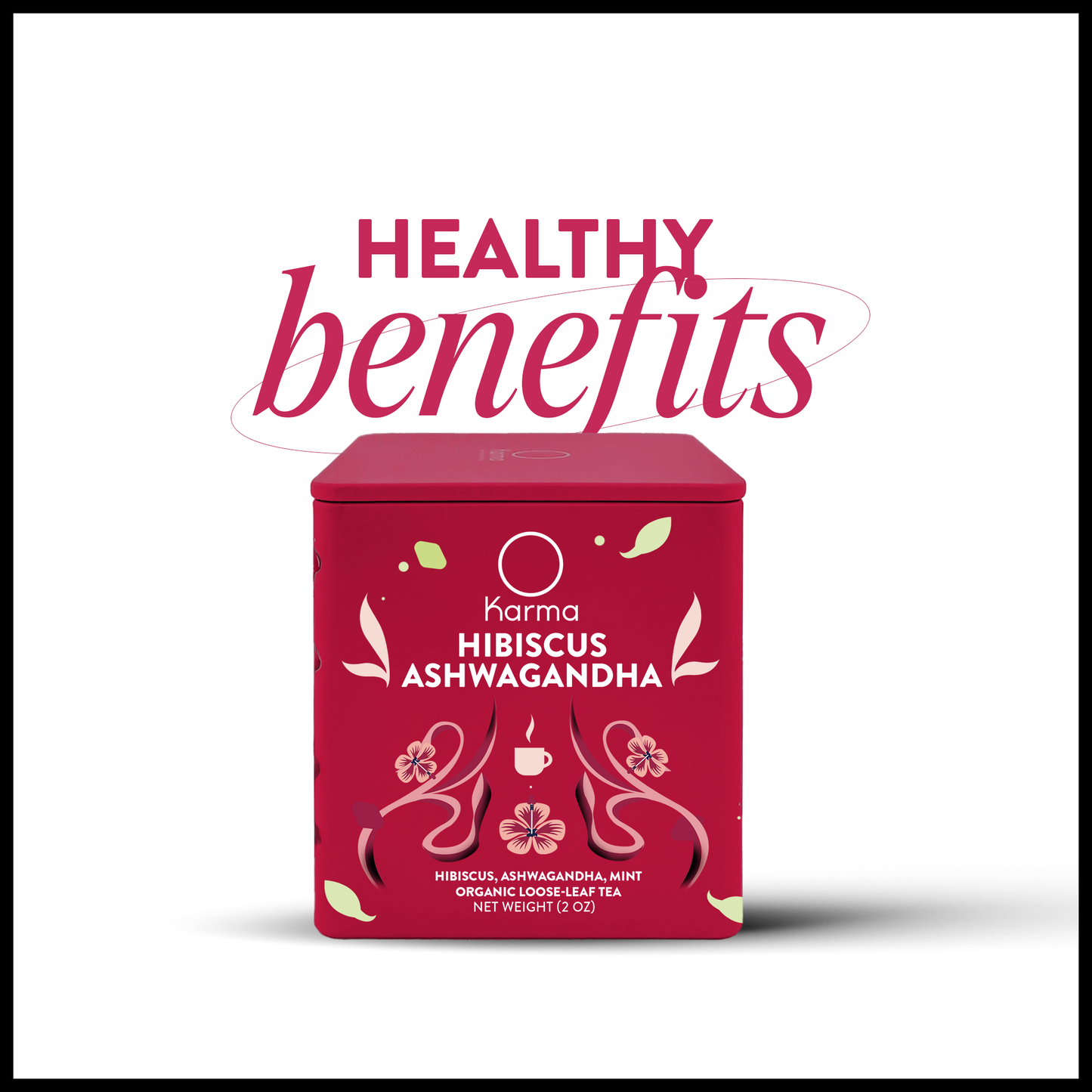 Karma Hibiscus Mint Ashwagandha Tea - Store
