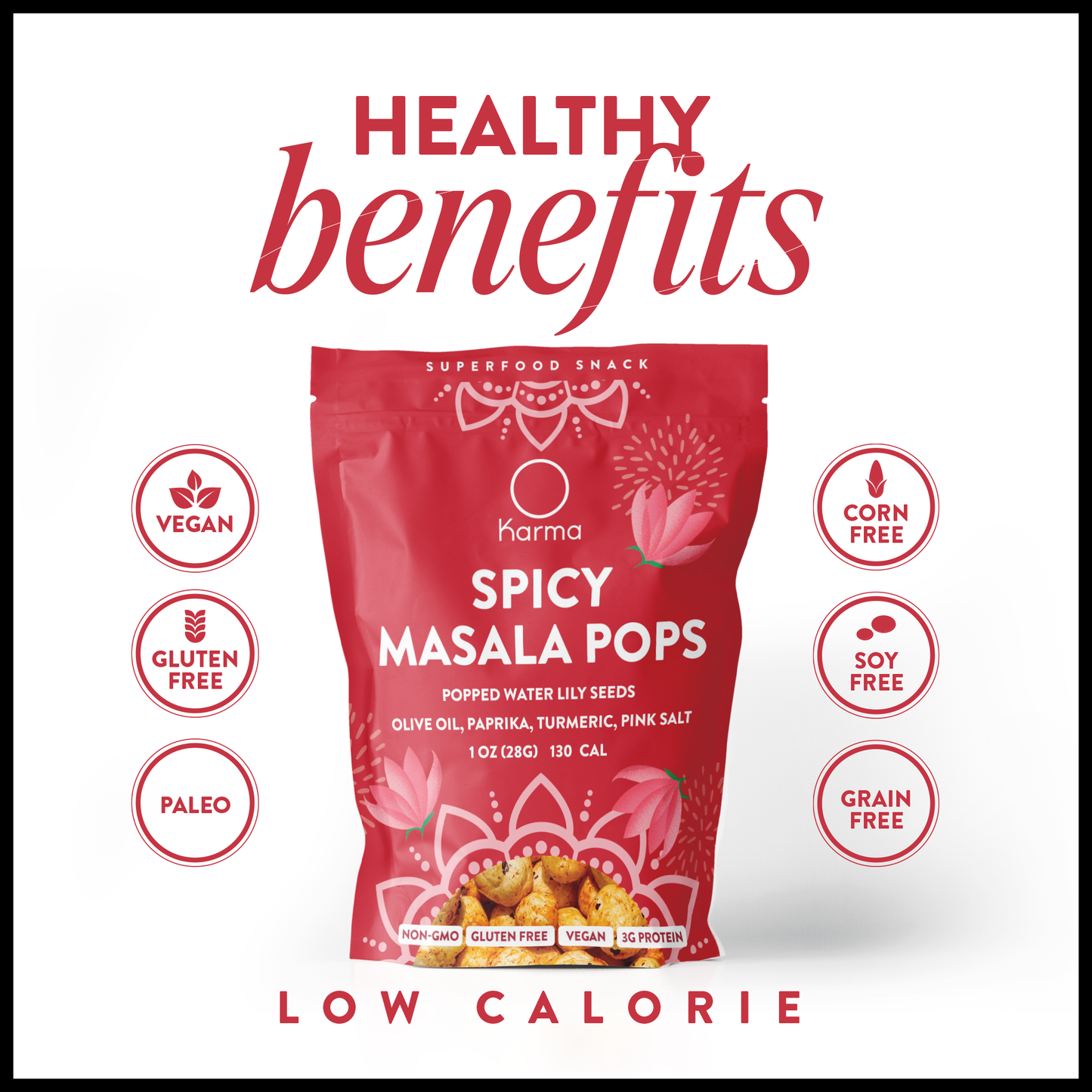 Spicy Masala Karma Pops - Bulk
